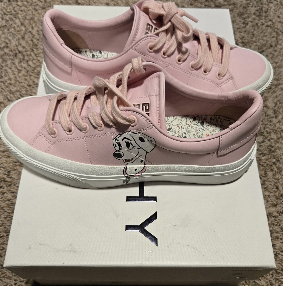 SOLD Givenchy Pink Disney Sneakers Sz 37